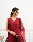 3 Piece Embroidered Lawn Suit
