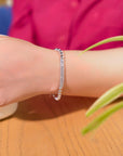 Silver Metallic Bracelet Beyond East Official