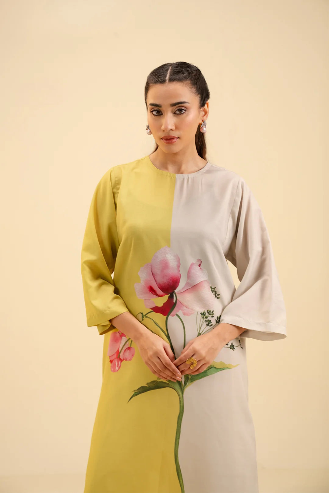 1 Piece Printed Lawn Shirt Pret SS - 25