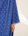 3 Piece Printed Linen Suit Beena