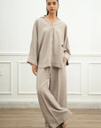 2 Piece Solid Co-Ord Set
