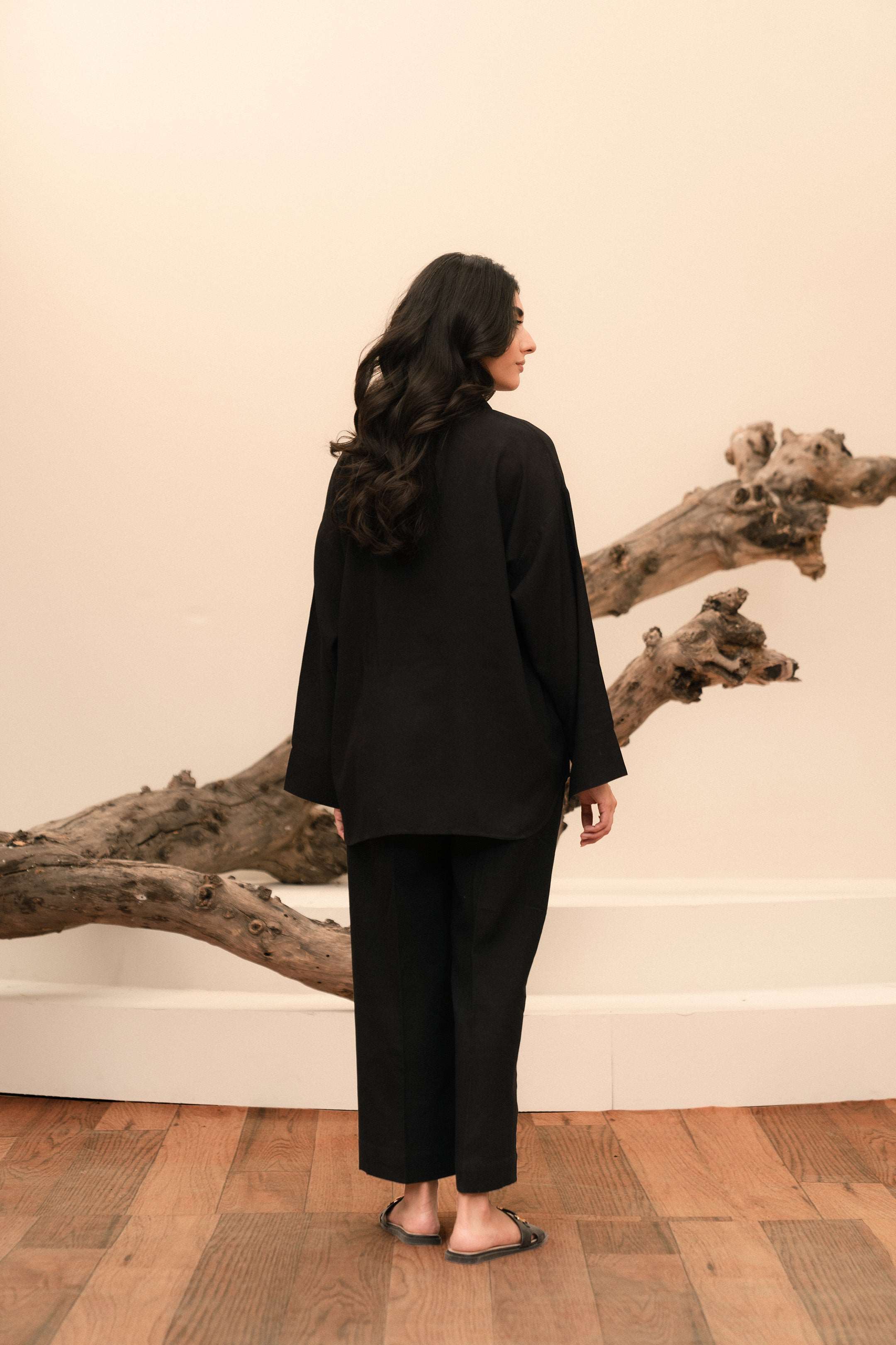 1 Piece Linen Shirt Pret Winter-24