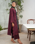 3 Piece Embroidered Lawn Suit Unstitched - 26