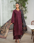 3 Piece Embroidered Lawn Suit Unstitched - 26