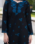 3 Piece Printed Embroidered Dobby Suit