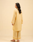 2 Piece Solid Viscose Suit Pret SS - 25