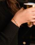 Golden Metallic Bracelet Beyond East Official