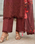 3 Piece Embroidered Lawn Suit