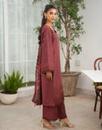 3 Piece Embroidered Lawn Suit