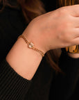 Golden Metallic Bracelet Beyond East Official