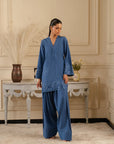 2 Piece Embroidered Suit Pret Fall - 25