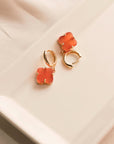 Orange Earrings Beyond East Official