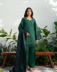 3 Piece Embroidered Cambric Suit