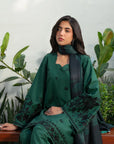 3 Piece Embroidered Cambric Suit