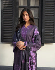 3 Piece Embroidered Linen Suit