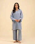 2 Piece Solid Suit Pret SS - 25