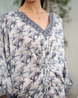 1 Piece Embroidered Kaftan