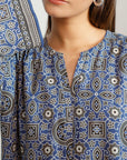 1 Piece Printed Khaddar Shirt Pret Winter-24