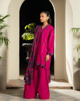 3 Piece Embroidered Cambric Suit