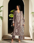 3 Piece Embroidered Cambric Suit