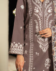 2 PIece Embroidered Cambric Suit