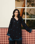 2 Piece Embroidered Suit