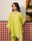2 Piece Embroidered Suit