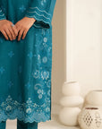 2 Piece Embroidered Khaddar Suit