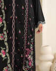 3 Piece Embroidered Linen Suit