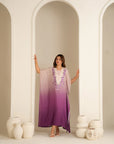 1 Piece Raw Silk Kaftan Dress Pret Fall - 25