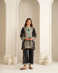 1 Piece Printed Khaddar Shirt