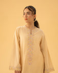 2 Piece Embroidered Cambric Suit Pret SS - 26