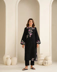 2 Piece Embroidered Khaddar Suit
