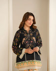 1 Piece Printed Khaddar Shirt Pret Fall - 25