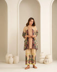 1 Piece Printed Khaddar Shirt