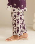 1 Piece Printed Linen Trouser