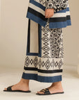 1 Piece Printed Khaddar Trouser
