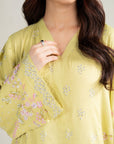 1 Piece Embroidered Kaftan Pret SS - 26
