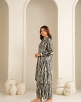 1 Piece Printed Linen Shirt