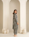 1 Piece Printed Linen Shirt