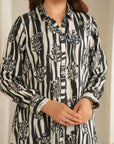 1 Piece Printed Linen Shirt