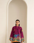 1 Piece Printed Khaddar Jacket