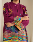 1 Piece Printed Khaddar Jacket