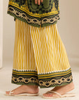 1 Piece Printed Linen Trouser