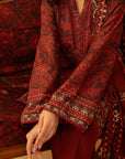 3 Piece Printed Khaddar Suit