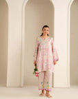 2 Piece Printed Linen Suit Pret Fall - 25