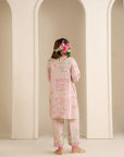 2 Piece Printed Linen Suit Pret Fall - 25