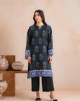 1 Piece Printed Khaddar Shirt Unstitched Winter-24