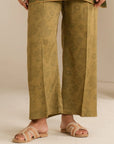 1 Piece Printed Linen Trouser