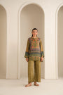 1 Piece Printed Linen Shirt